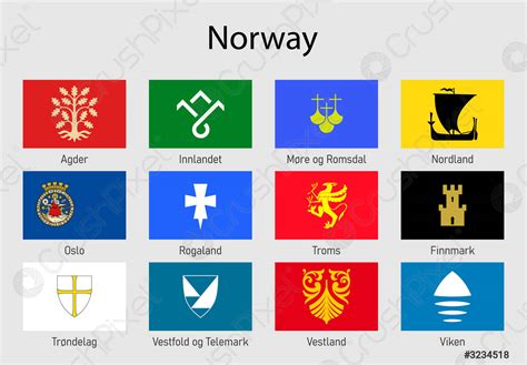 list of norway flags